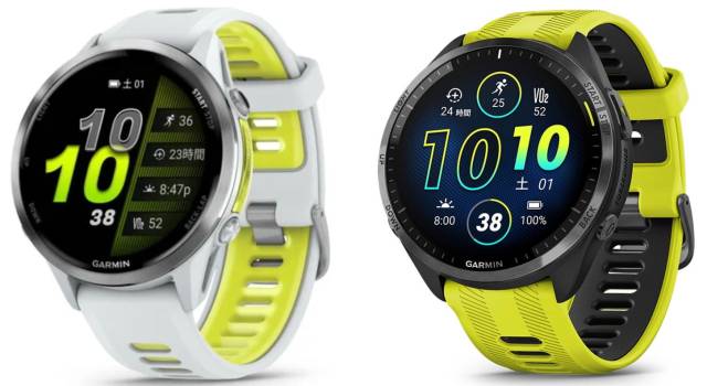 Forerunner 970と965の共通点
