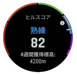 Forerunner 970のヒルスコア