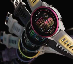 アルミニウムベゼルを採用したForerunner 570