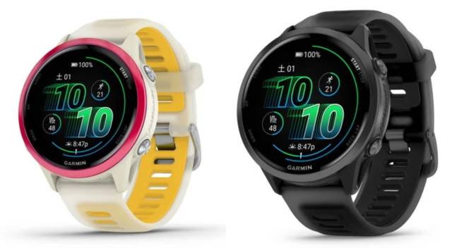 ガーミン570の42mmと47mm