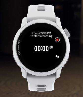 音声記録ツールを搭載したCOROS PACE 4