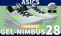 アシックスのゲルニンバス28と27の違い