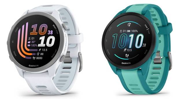 Garmin Forerunner 170と165の共通点