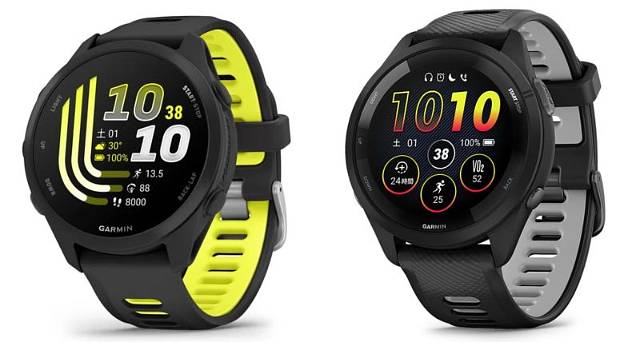 Garmin Forerunner 170とForerunner 265