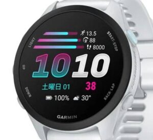 Garmin Forerunner 70のAMOLEDディスプレイ