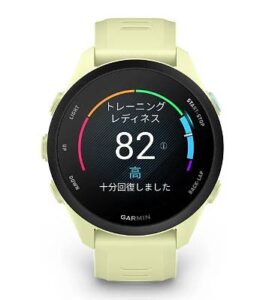 Forerunner 70のトレーニング分析機能